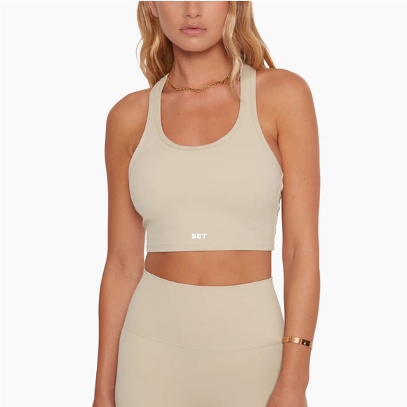 SET ACTIVE Tops - Set active birch t back tank bra